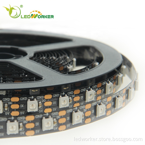 DC5V 5050 WS2812 RGB Waterproof LED Strip Lighting